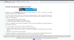 Desktop Screenshot of 36bijoutiers.com