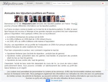 Tablet Screenshot of 36bijoutiers.com